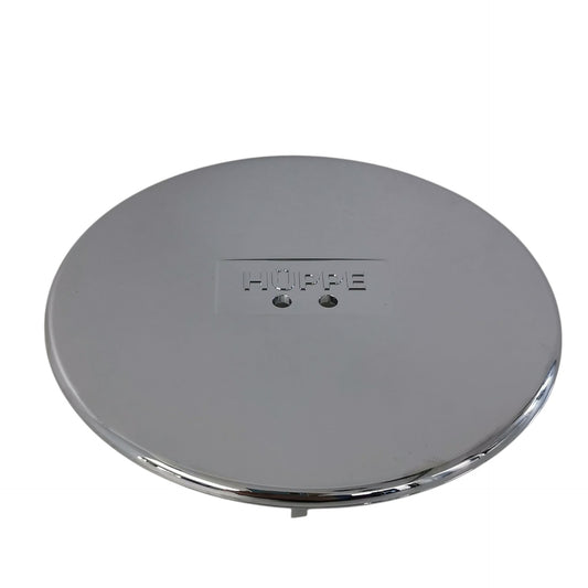 Outlet cover cap, chrome/round