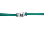 Magnetleiste 180° für 8mm Glas 2 Stück Für Pendeltür, Tür mit festem Segment, 1/4 Kreis und 5-Eck 2-flügelig