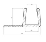 Profilé d'étanchéité, segment de porte