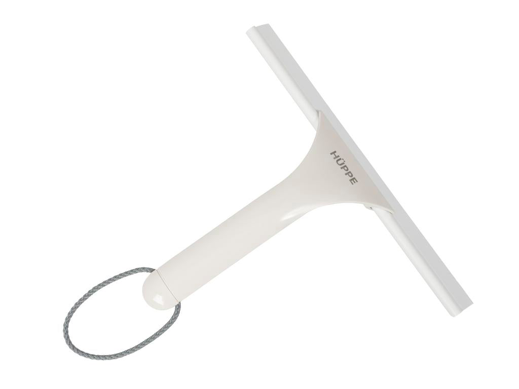 Hand wiper white with HÜPPE logo