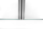 Magnetleiste 180° für 6mm Glas 2 Stück Lieferumfang: 2 Stück Für Pendeltür, Tür mit Nebenteil, 1/4 Kreis und 5-Eck 2-flügelig