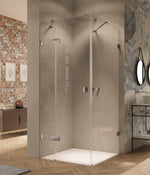 SOLVA RL 4-ECK STS LI MFS+SW B>1200<1201 H>2000 - hochglanz silber