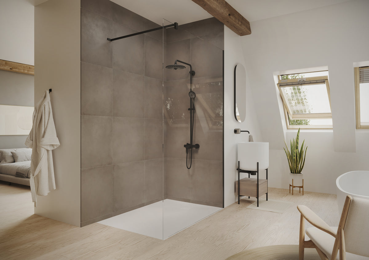 SEAMLITE WALK-IN GLAS 8MM QUER B:700-1200 H:<2001 - 092