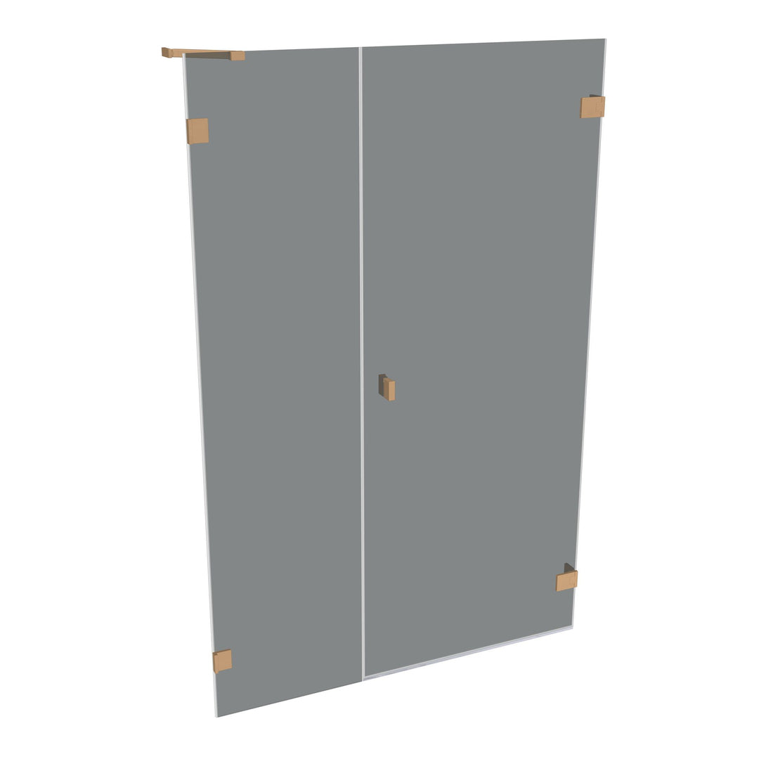 SOLVAPRO RL 4-ECK STN + NT RECHTS B>1200 H<2001 - bronze