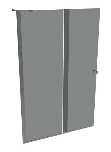 XTENSA WALK-IN GT 1TLG.MFS LI 1201-1400X2000 STABI - silber hochglanz