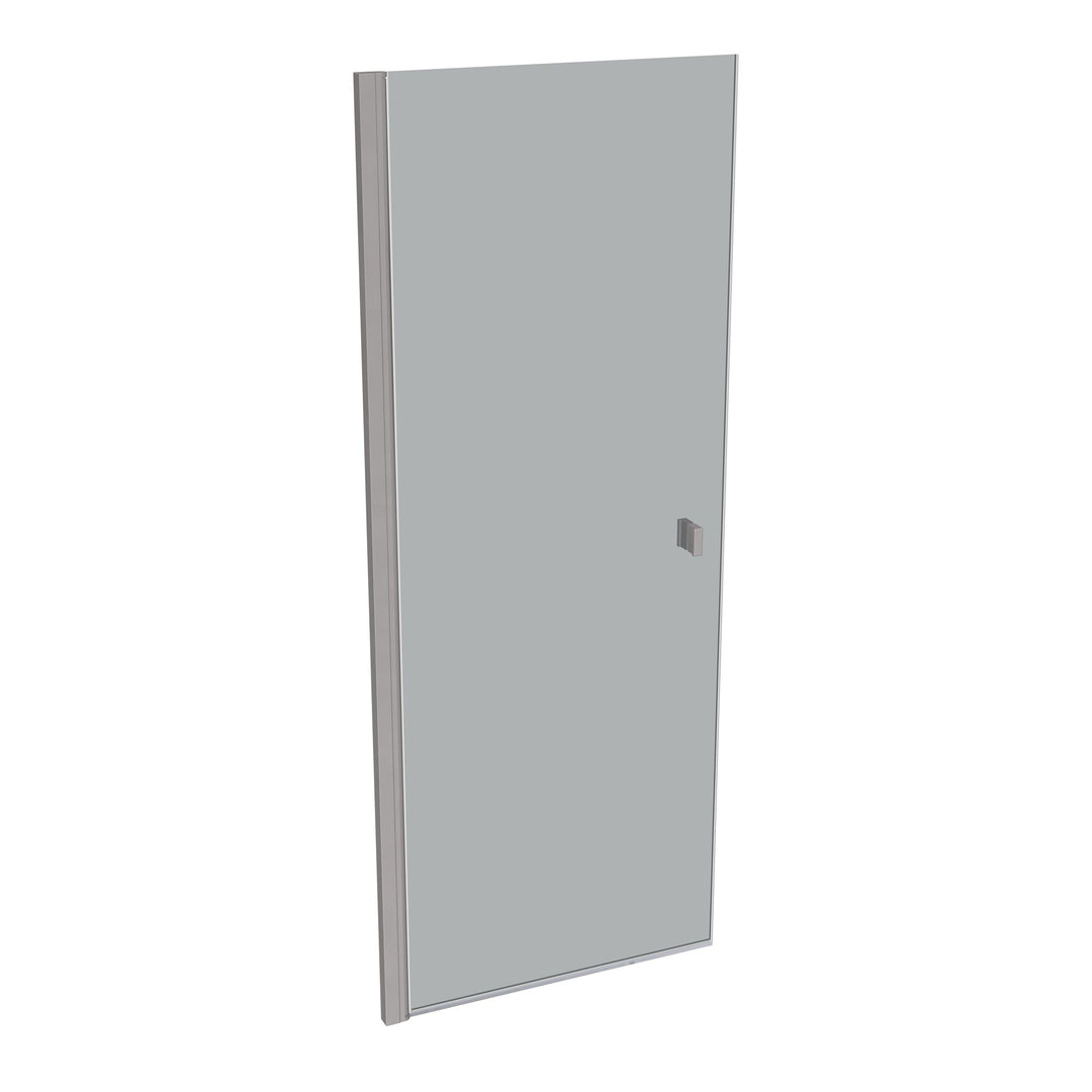 SOLVAPRO TG 4-ECK STN/STS LI 800 X 2000 BODEN - stainless steel optic (Silber)