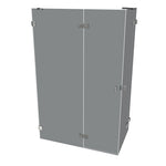 SOLVAPRO RL 4-ECK STE MFS MASS <1201>1200>2000 - hochglanz silber