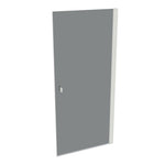 SOLVAPRO TG 4-ECK STN/STS RECHTS 900 X 2000 - White Edition (Weiß)