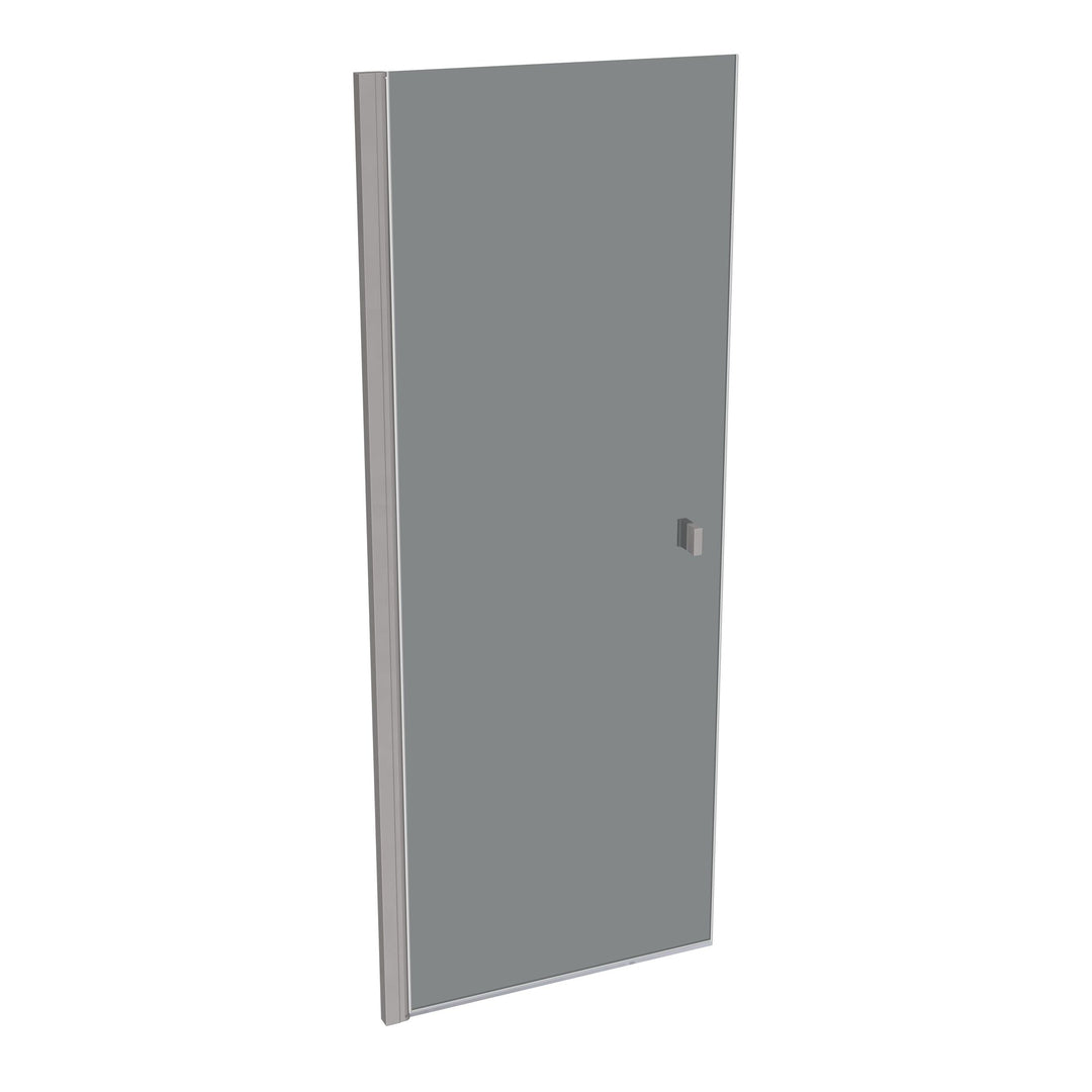 SOLVAPRO TG 4-ECK STN/STS LINKS 800 X 2000 - stainless steel optic (Silber)