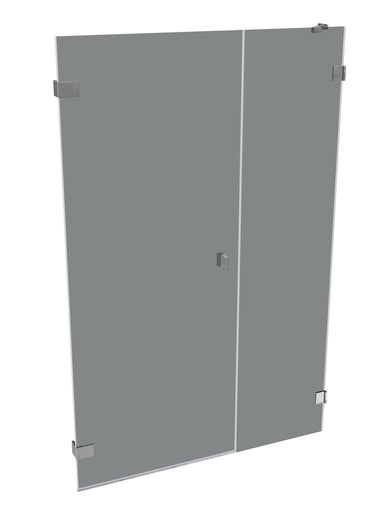 SOLVAPRO RL 4-ECK STN LI + NT B>1200 H<2001 - hochglanz silber