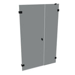 SOLVAPRO RL 4-ECK STN LI + NT B>1200 H>2000 - Black Edition (Mattschwarz)