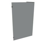 SOLVAPRO RL SW ALLEIN LI QUER B>1200 H>2000 - stainless steel optic (Silber)