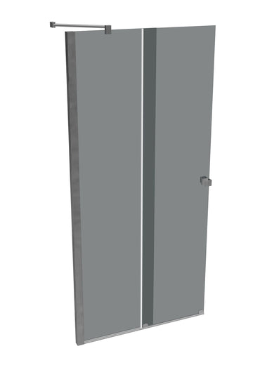 XTENSA P 4-ECK GTE 2TLG. (1/2) LI 1000 X 2000 - silber hochglanz