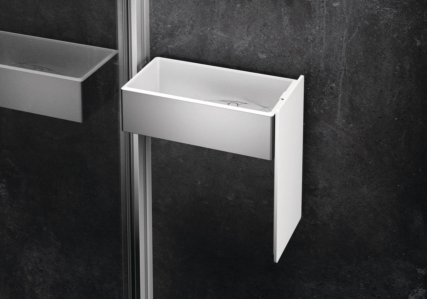 Select+ Drybox (für Select+ Wandleiste), Farbe: Silber