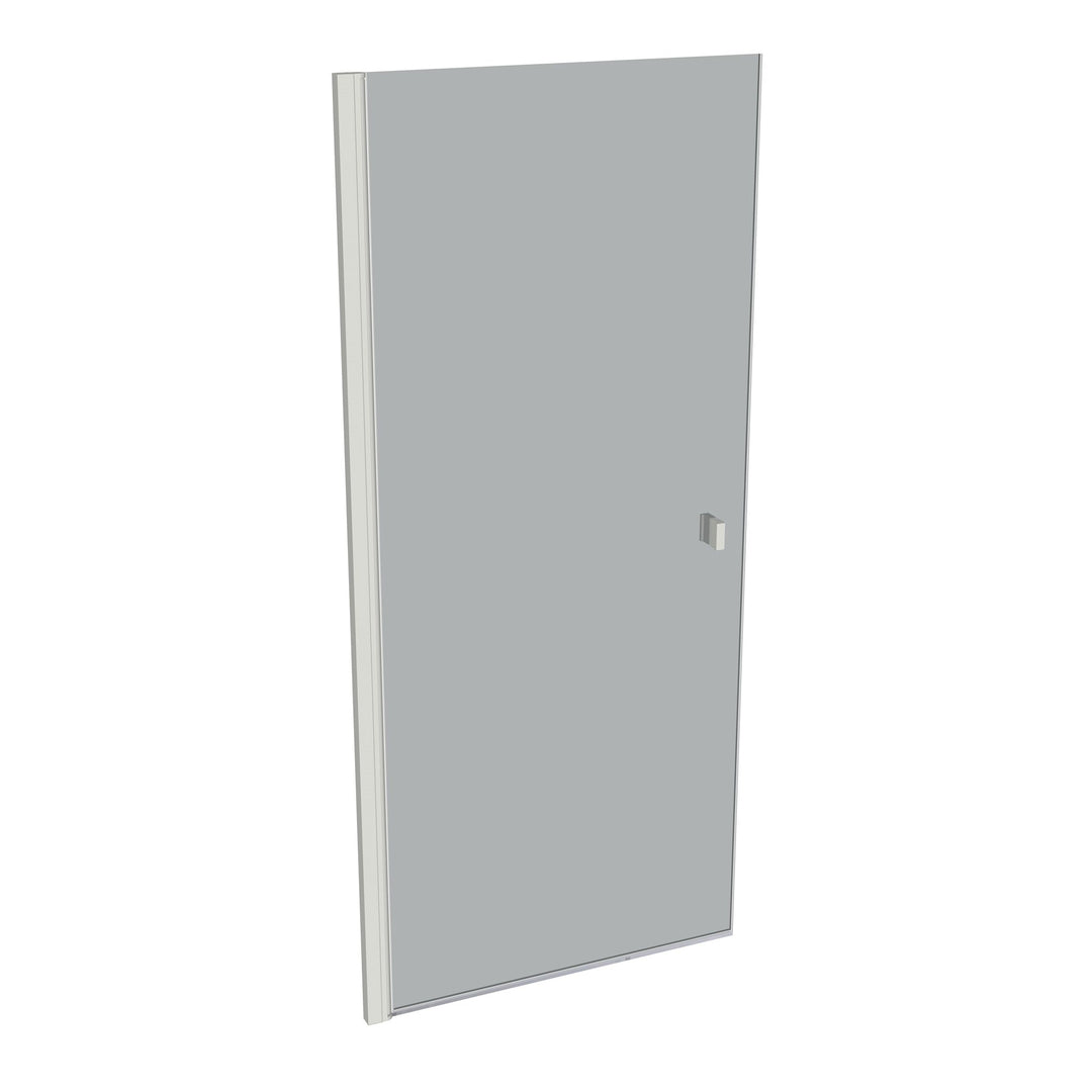 SOLVAPRO TG 4-ECK STN/STS LI 900 X 2000 BODEN - White Edition (Weiß)