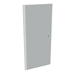 SOLVAPRO TG 4-ECK STN/STS LI 900 X 2000 BODEN - White Edition (Weiß)