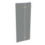 SOLVAPRO RL STN MFS RECHTS MASS B<1201 H<2001 - messing