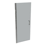 SOLVAPRO TG 4-ECK STN/STS LINKS 1000 X 2000 - hochglanz silber