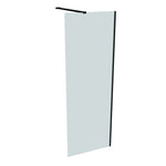 SEAMLITE WALK-IN GLAS 8MM QUER B:700-1200 H:<2001 - Black Edition (Mattschwarz)