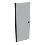 SOLVAPRO TG 4-ECK STN/STS LINKS 1000 X 2000 - Black Edition (Mattschwarz)