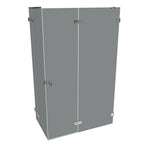 SOLVAPRO RL 4-ECK STE MFS MASS >1200<1201>2000 - hochglanz silber