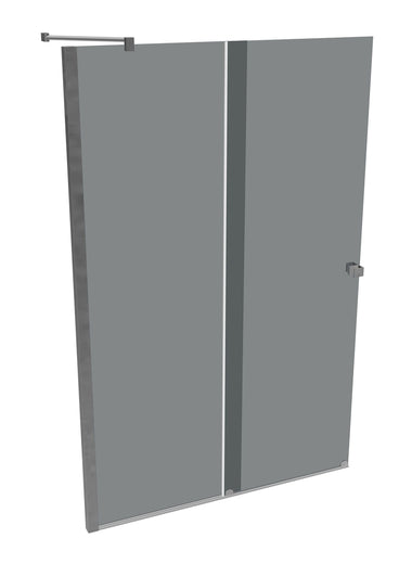 XTENSA P 4-ECK GTE 2TLG. (1/2) LI 1400 X 2000 - silber hochglanz