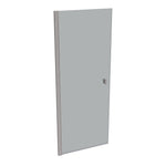 SOLVAPRO TG 4-ECK STN/STS LINKS 1000 X 2000 - stainless steel optic (Silber)