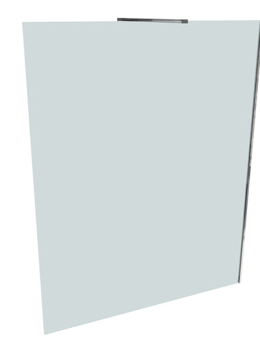 SEAMLITE WALK-IN GLAS 8MM QUER B:1201-1600 H:>2000 - hochglanz silber