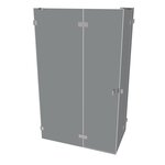 SOLVAPRO RL 4-ECK STE MFS MASS <1201>1200<2001 - stainless steel optic (Silber)
