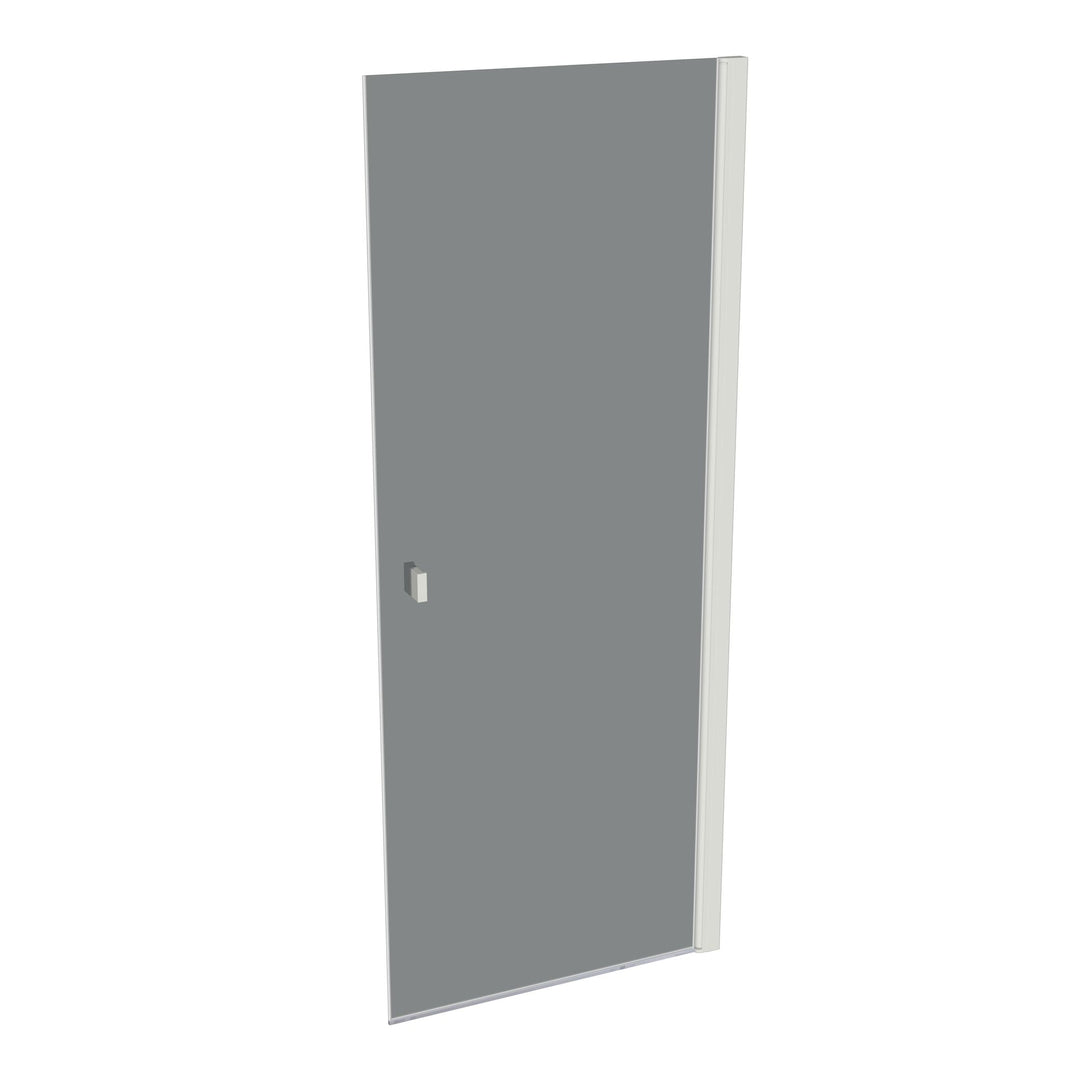 SOLVAPRO TG 4-ECK STN/STS RECHTS 800 X 2000 - White Edition (Weiß)