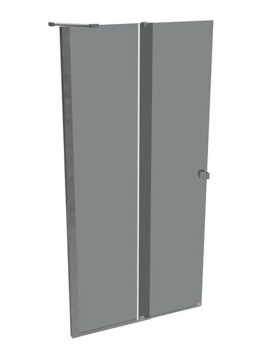 XTENSA WALK-IN GT 1TLG.MFS LI 980-1000X2000 STABI - silber hochglanz