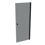 SOLVAPRO TG 4-ECK STN/STS RECHTS 1000 X 2000 - Black Edition (Mattschwarz)