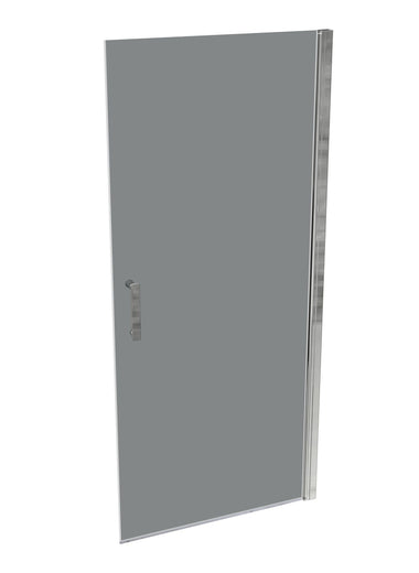 SOLVAPRO TG 4-ECK STN/STS RECHTS 900 X 2000 - hochglanz silber