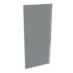 SOLVAPRO TG 4-ECK STN/STS RECHTS 900 X 2000 - hochglanz silber