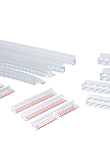 Ablaufprofil (6mm) gebogen - 4 Stück ( 123mm/ 700mm)