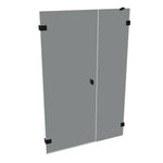 SOLVAPRO RL 4-ECK STN LI + NT B>1200 H<2001 - Black Edition (Mattschwarz)