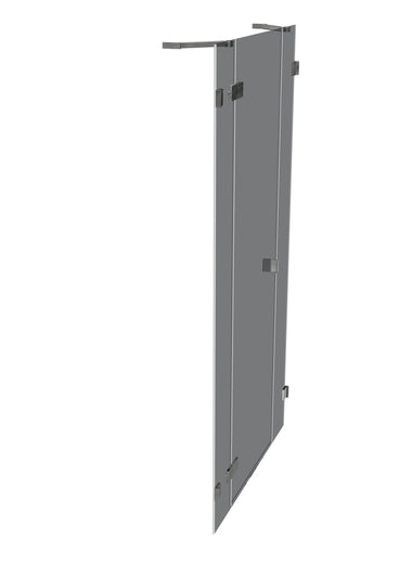 SOLVAPRO RL 4-ECK STN MFS + NT LI B<1501 H>2000 - hochglanz silber