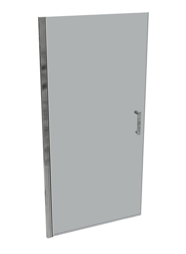 SOLVAPRO TG 4-ECK STN/STS LI 1000 X 2000 BODEN - hochglanz silber