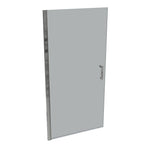 SOLVAPRO TG 4-ECK STN/STS LI 1000 X 2000 BODEN - hochglanz silber