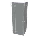 SOLVAPRO RL 4-ECK STE MFS MASS <1201<1201>2000 - stainless steel optic (Silber)