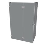 SOLVAPRO RL 4-ECK STE MFS MASS <1201>1200>2000 - stainless steel optic (Silber)