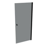 SOLVAPRO TG 4-ECK STN/STS RECHTS 900 X 2000 - black chrom
