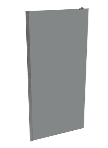 XTENSA P 4-ECK SW FÜR L-LÖSUNG/U-KABINE 1000X2000 - silber hochglanz