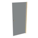 SOLVAPRO TG 4-ECK STN/STS RECHTS 900 X 2000 - messing