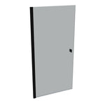 SOLVAPRO TG 4-ECK STN/STS LI 1000 X 2000 BODEN - black chrom