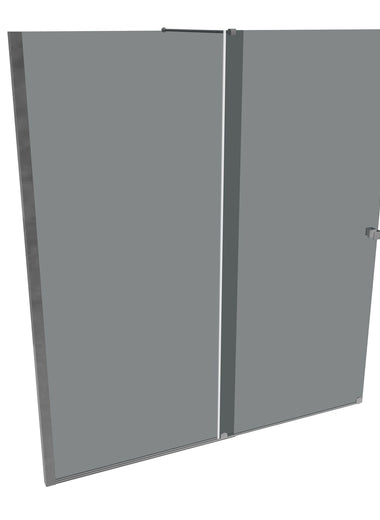 XTENSA GTN/S/WALKIN 1TLG MFS LI MASS B>1800 H>2000 - silber hochglanz