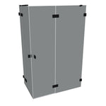 SOLVAPRO RL 4-ECK STE MFS MASS >1200<1201<2001 - Black Edition (Mattschwarz)