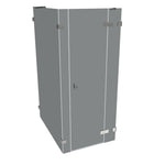 SOLVAPRO RL 4-ECK ST MFS+NT+SW RE <1201>1200<2001 - hochglanz silber