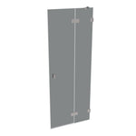 SOLVAPRO RL STN MFS RECHTS MASS B<1201 H>2000 - stainless steel optic (Silber)